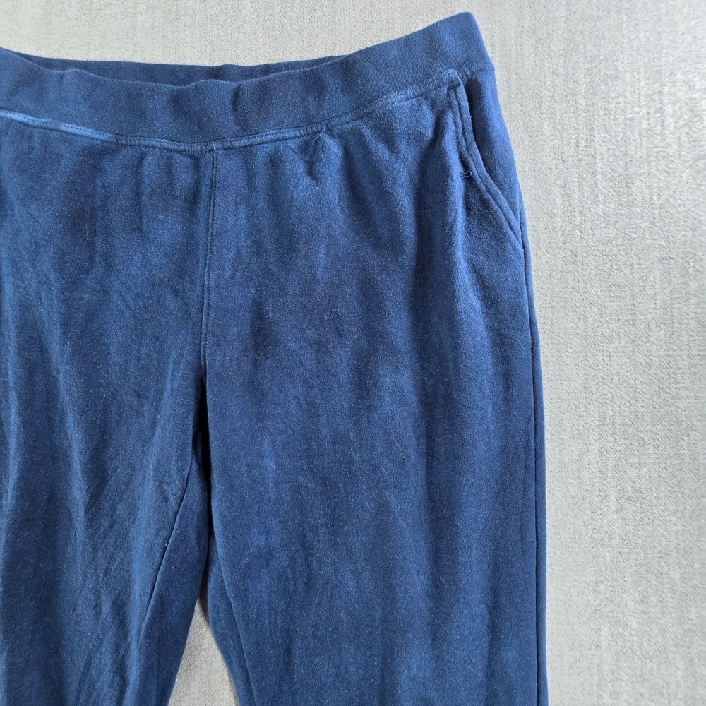 Wildfox Jogger Sweatpants Womens Large Blue Tie Dye Fleece Lounge Pants - Picture 13 of 16